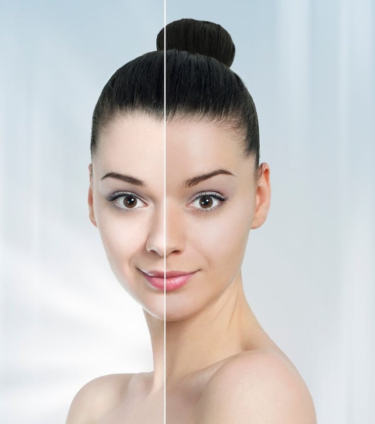 Bleach and de-tan treatments for brighter, even-looking skin