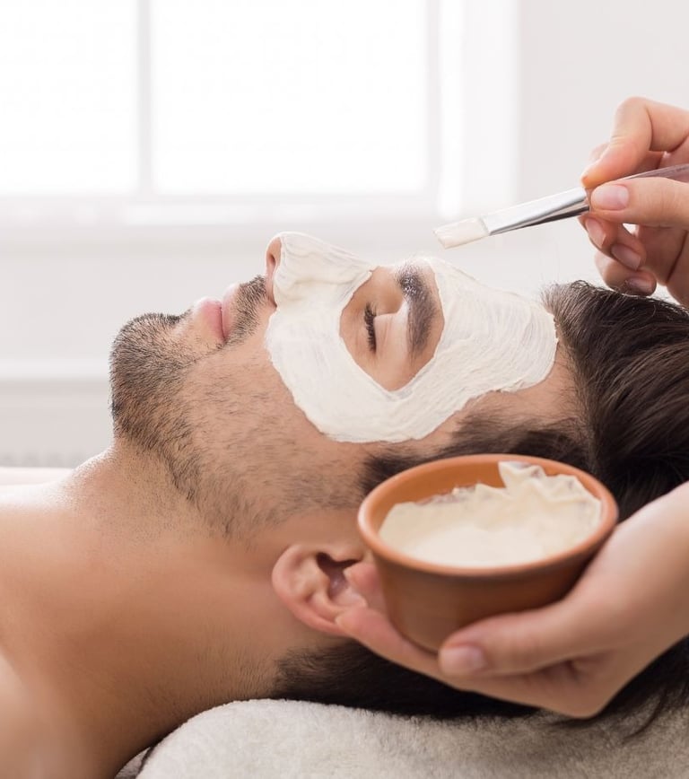 Skin cleanup and facial treatments for healthy, glowing skin