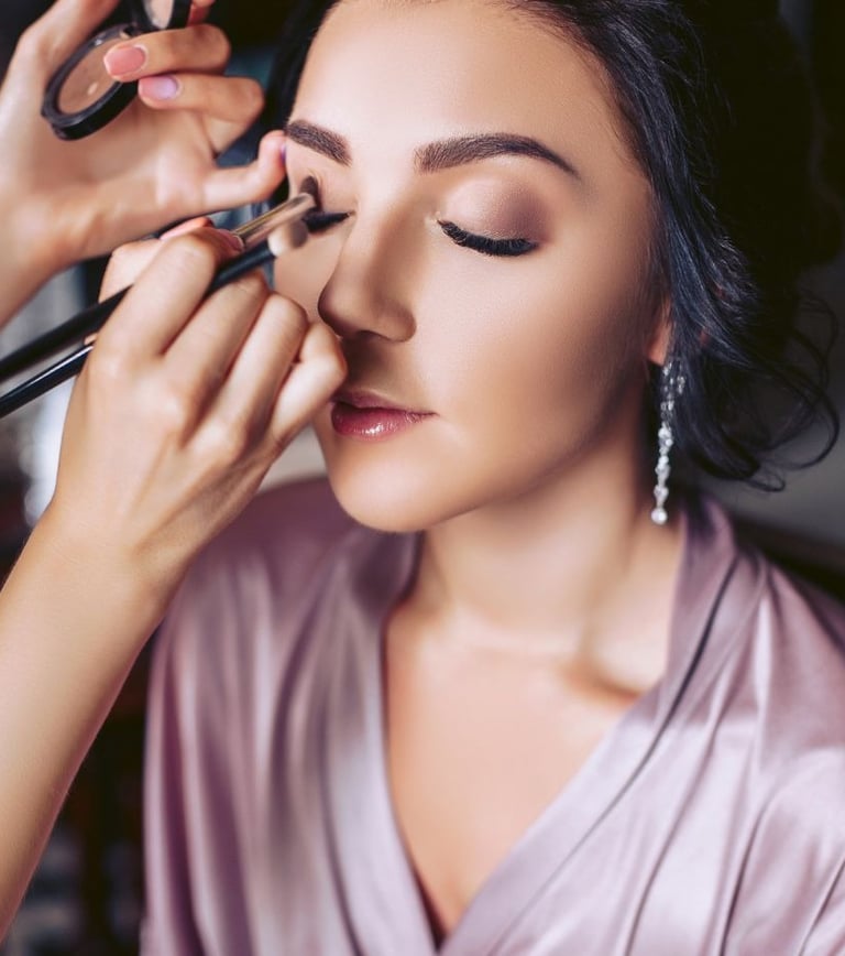 Professional bridal makeup services for weddings and special occasions