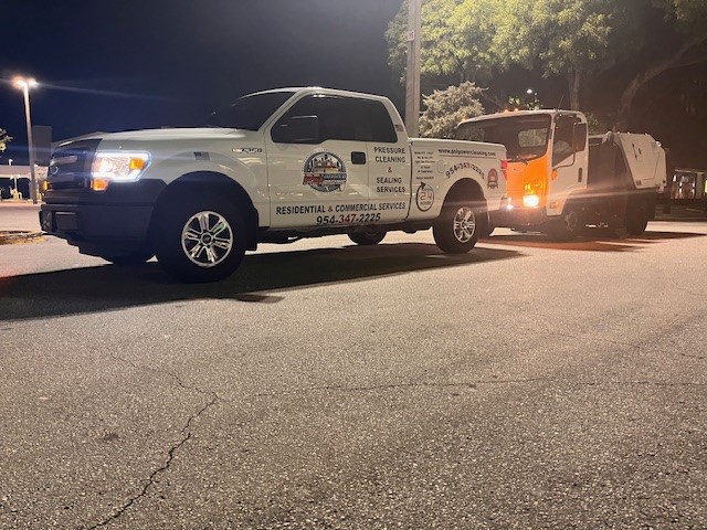 PARKING LOT SWEEPING AND PRESSURE WASHING SERVICES