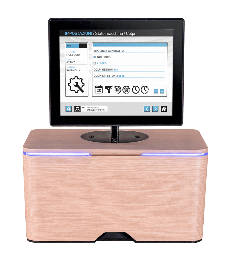 Sistema professionale Velvety Warmth a radiofrequenza per rassodamento e rigenerazione cutanea avanzata