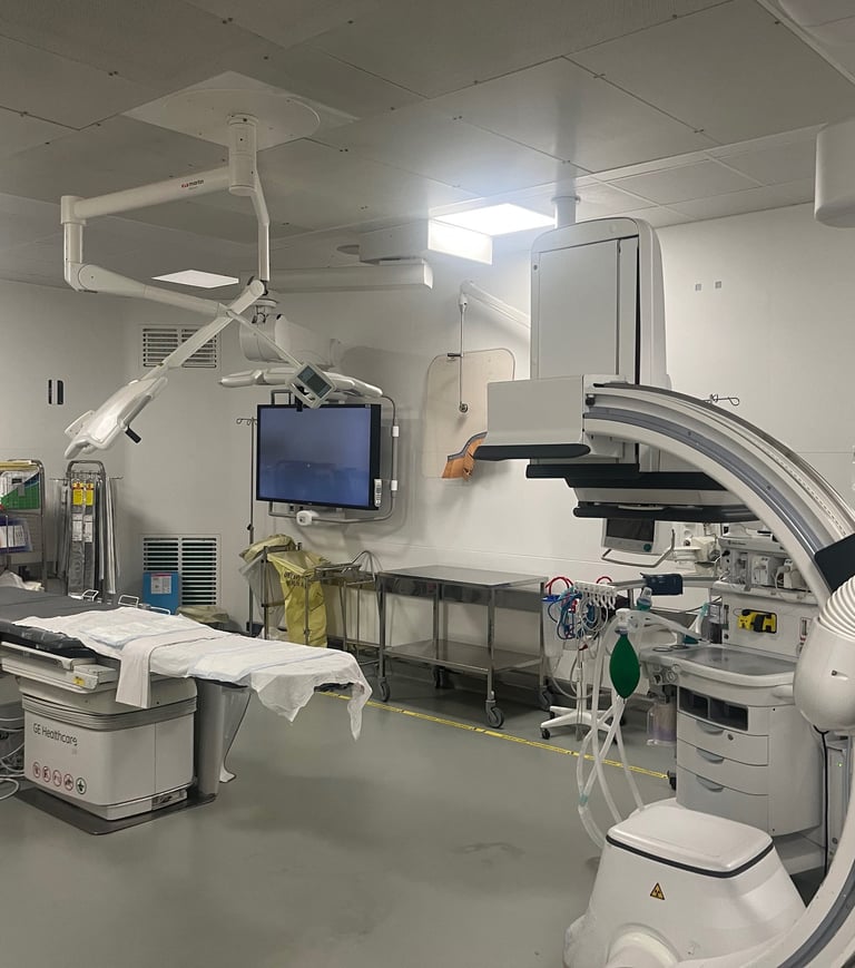 Salle hybride de l'hôpital Saint-Joseph