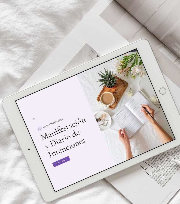 curso online Diario de Manifestación