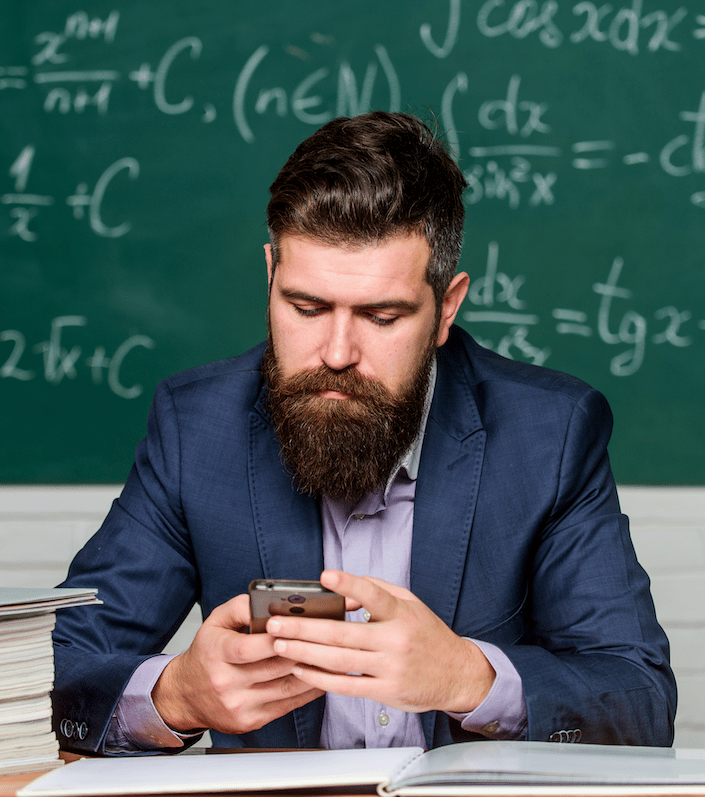 Attentive helps an educator with an easy to use app