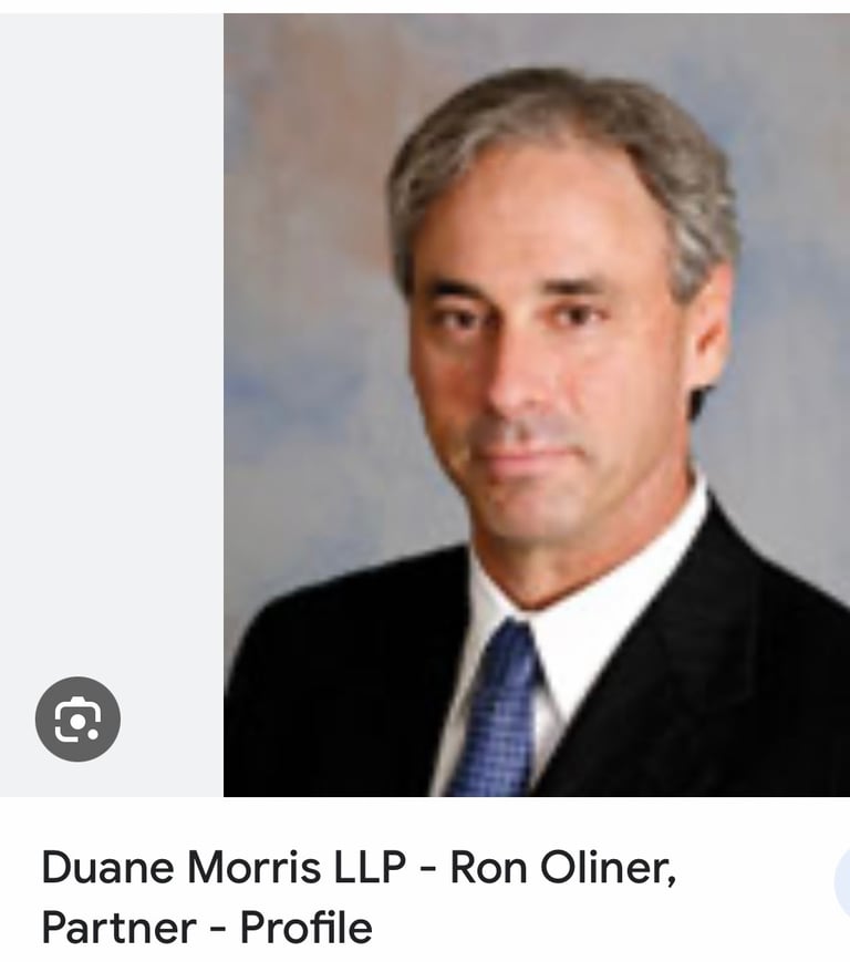 Ron Oliner the mockery of justice