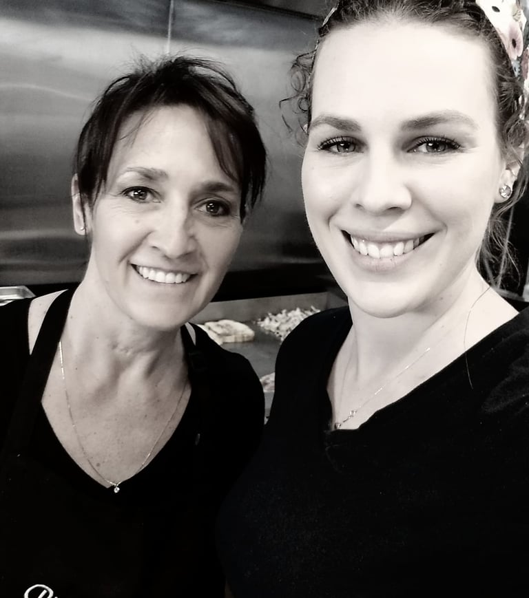 Patti Sederburg and Samantha Russell