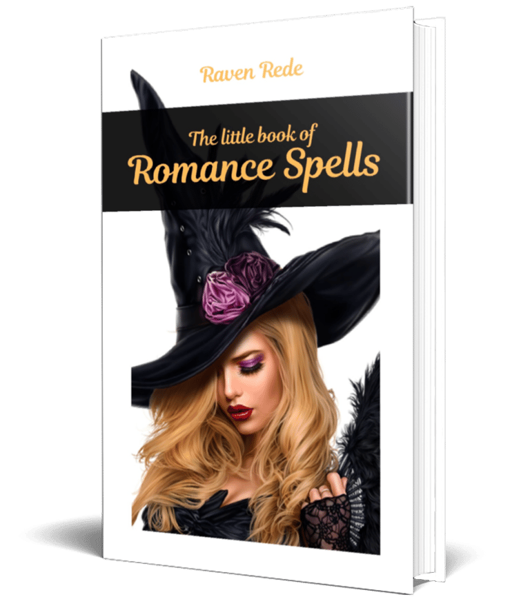 A white book cover featuring a beautiful witch with long blonde hair and a pointy black hat