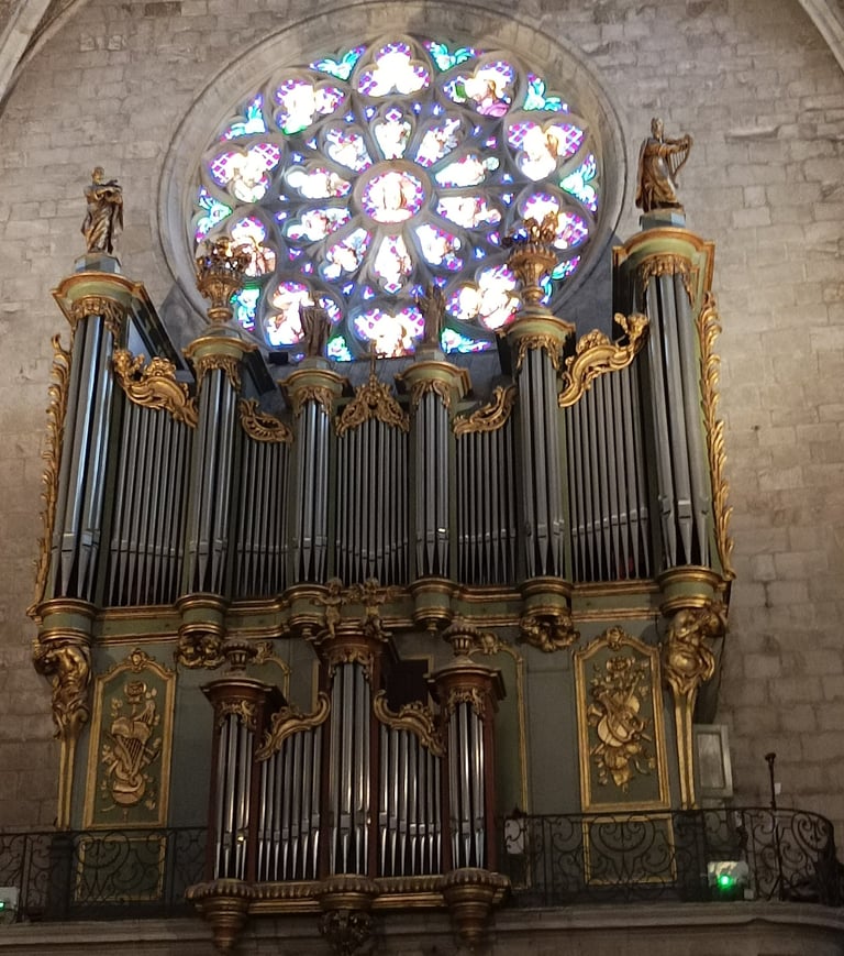 Lodève' Cathedral's wonderful Organ