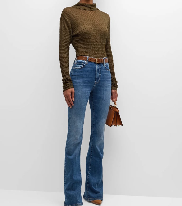 Le High Flare Jeans from FLAME