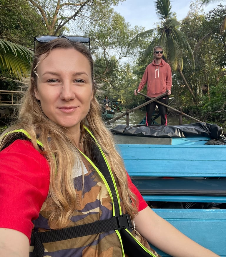 Delta Mekongu, Can Tho, rejs po kanałach