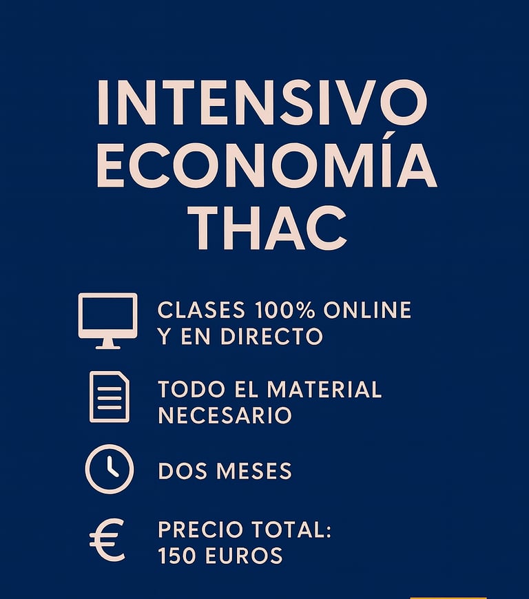 intensivo primer ejercicio técnico de hacienda