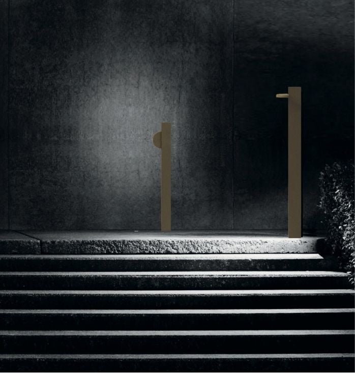 farolas de iluminación exterior