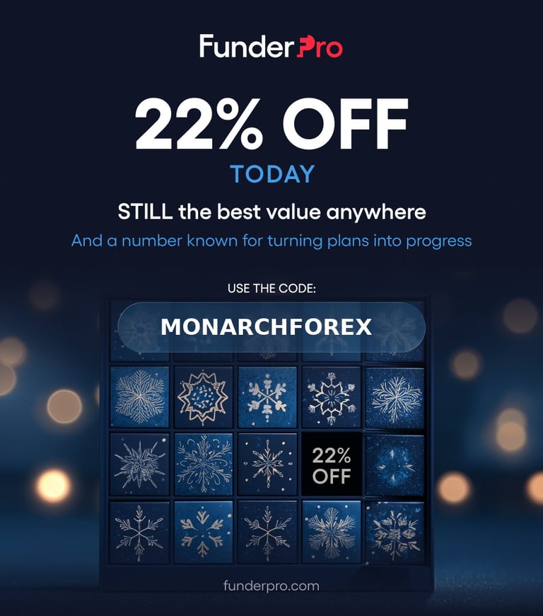 Funderpro discount code MONARCHFOREX