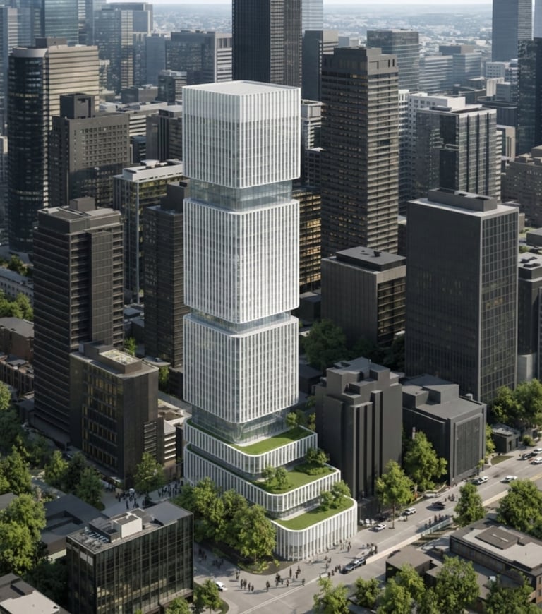 Toronto tower by sama karim design studio samaneh karimelahi