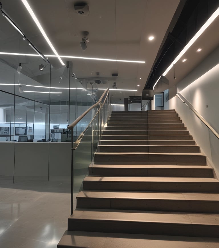 A successful business meeting in progress.