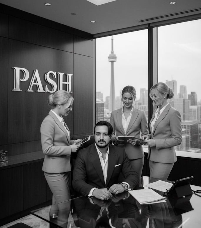 Pasha Rana CEO PASH CLUB LLC Toronto Office