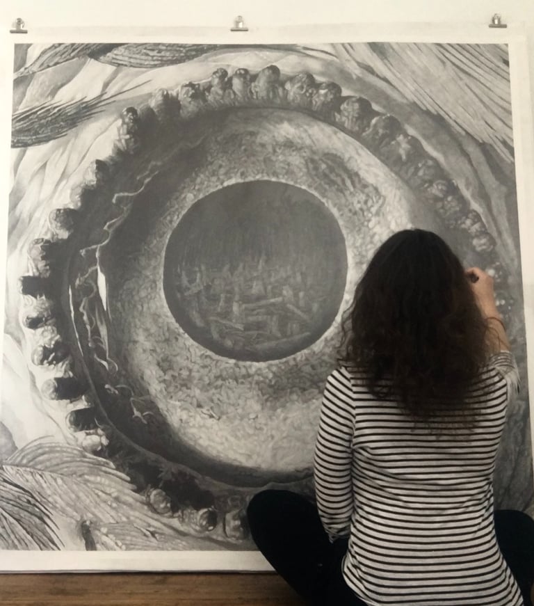 Création dessin graphite