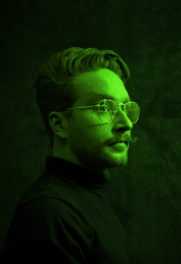 Bearded Crocodile Beard Company man green 2