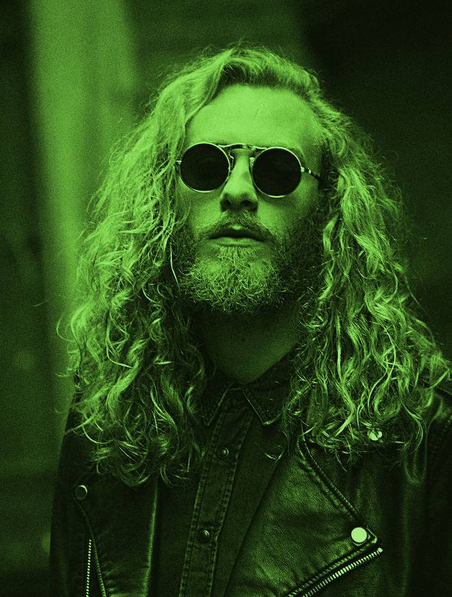 Bearded Crocodile Beard Company man green