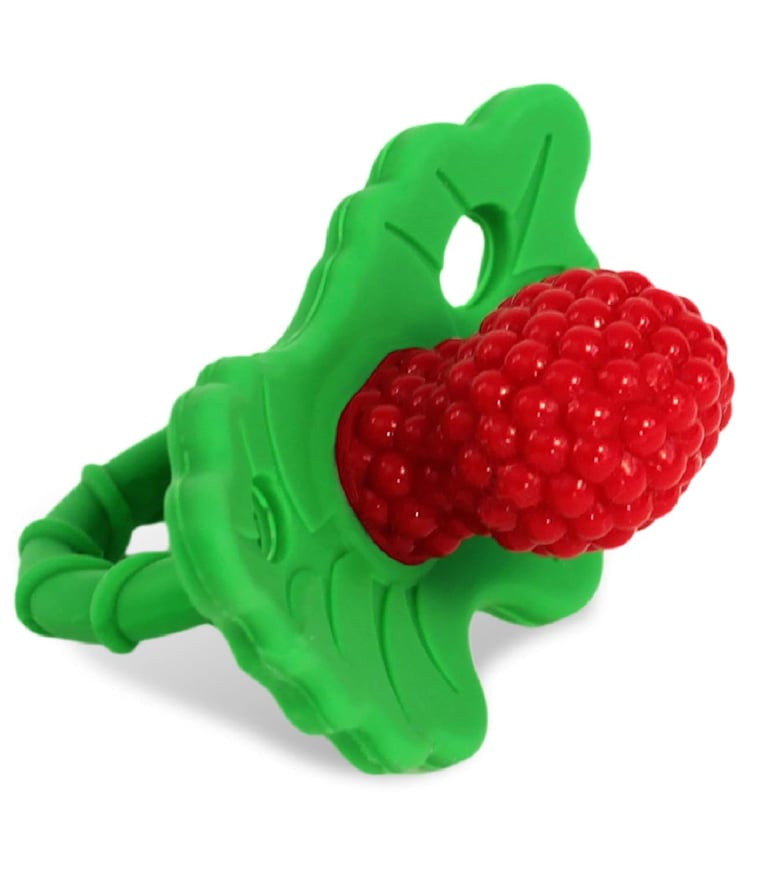 RaZbaby RaZberry Silicone Baby Teether