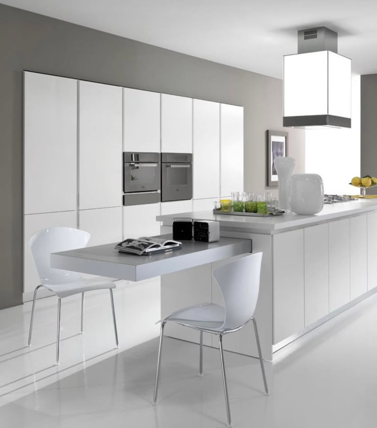 Smart Storage Foldable Table by Atim in modern kitchen