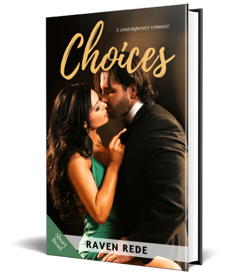 A brown book cover featuring a well-dressed male and female couple who embrace and kiss