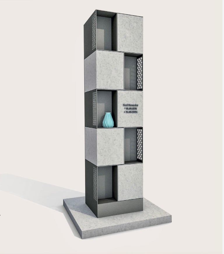 Urnenstele Modell Lega Grigio