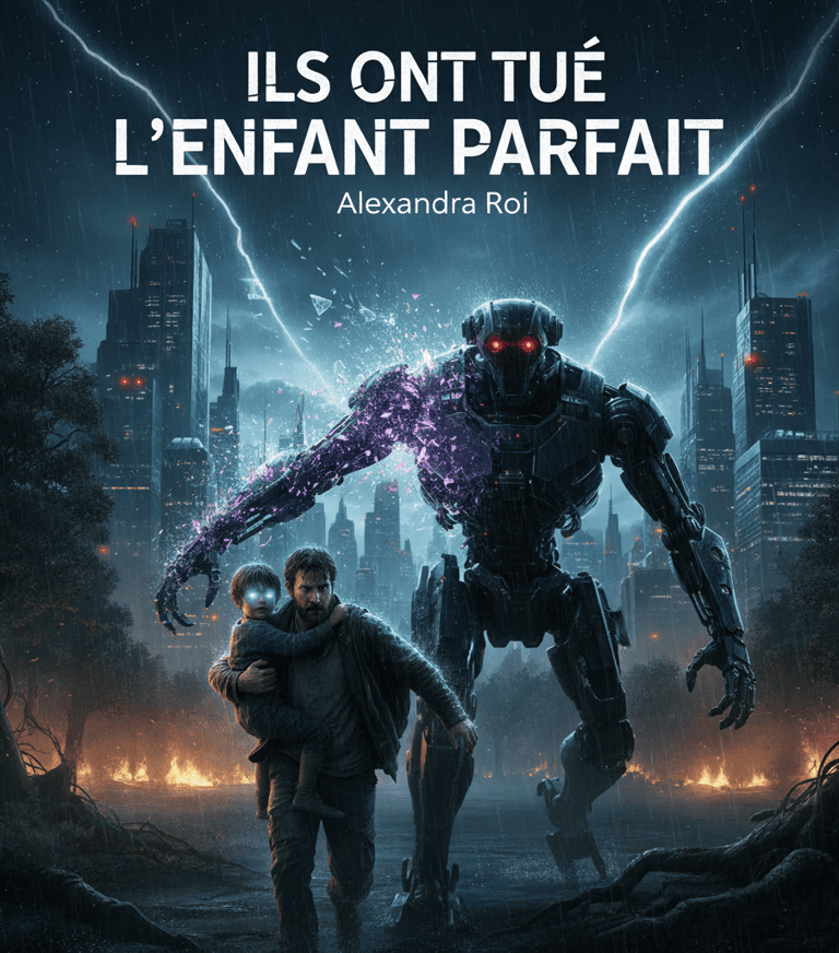 Première de couverture du livre "Ils ont tué l'enfant parfait" d'Alexandra Roi