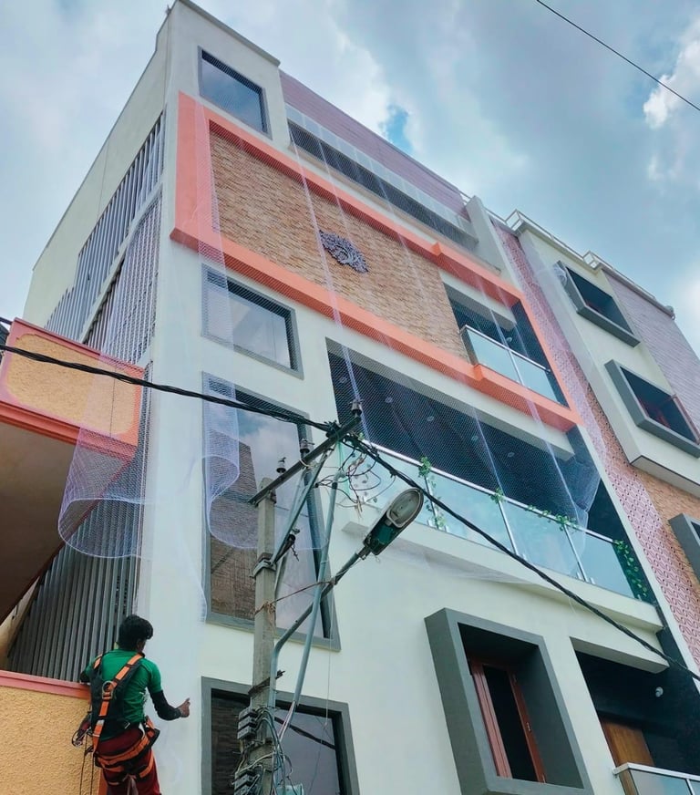 Children safety nets in Bannerghatta