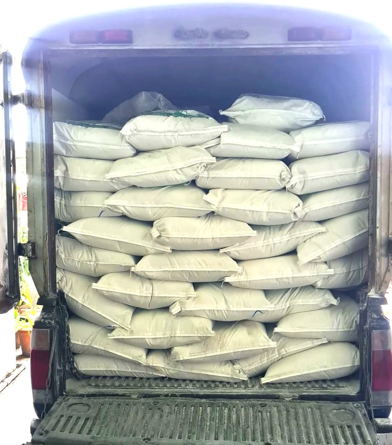 แป้งมันสำปะหลัง แป้งตกเกรด แป้งกวาดพื้น CASTECH แป้งทำถ่าน ถ่านอัดแท่ง แป้งทำไม้อัด กล่องกระดาษ