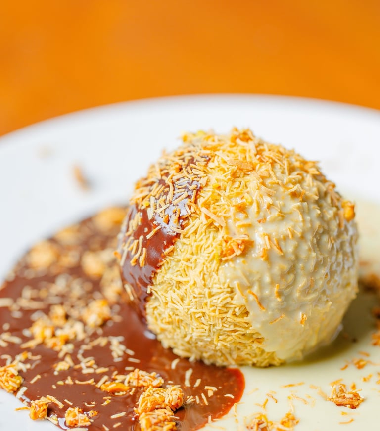 Baruk Ball, a sobremesa surpreendente. Foto: Divulgação