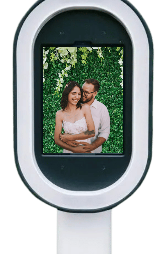 Sample Ai Background - Green with Flowers