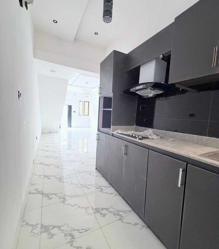 2 Bedroom terrace duplex with bq for sale in Sangotedo, ajah