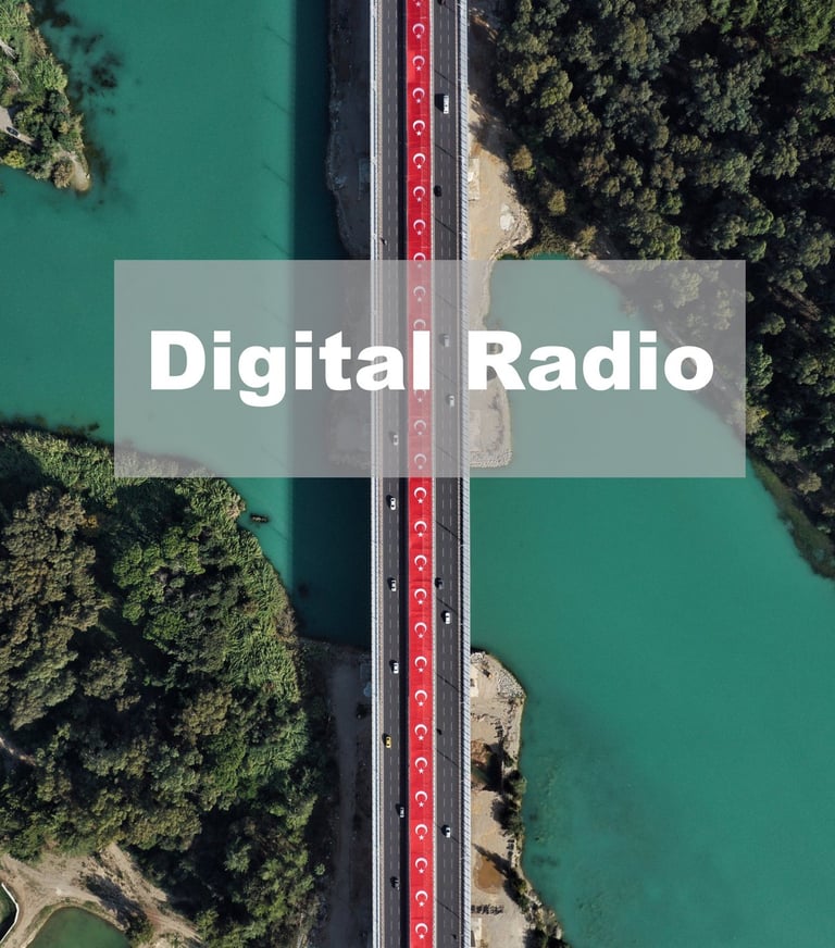 Digital radio high speed communication without delay
