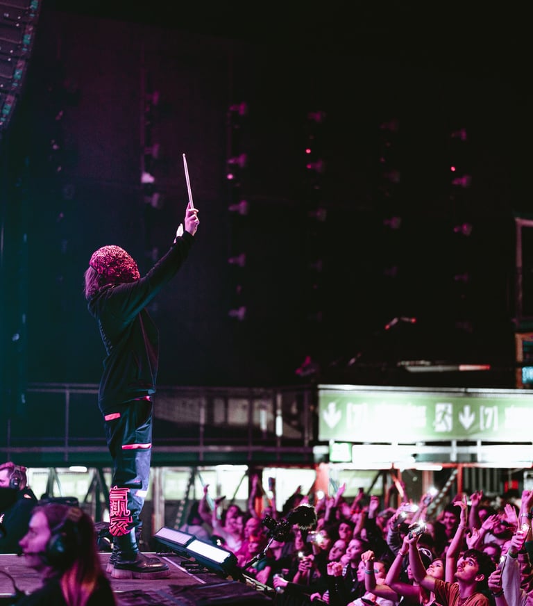 HundredSins Concert Image by Vass Gergo