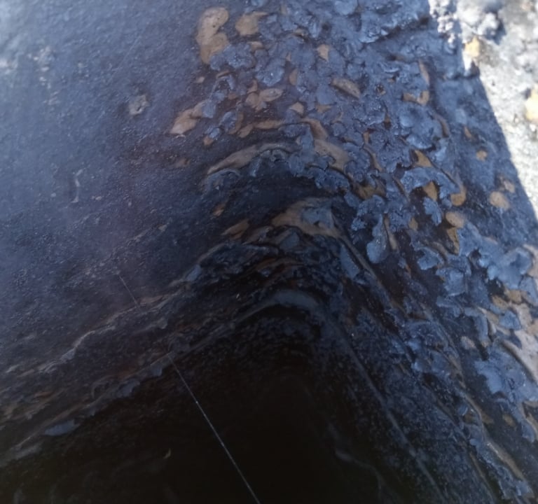 Creosote build up