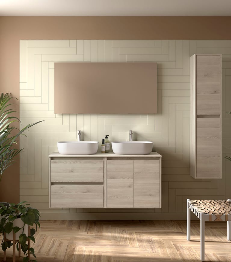 2 Door and 2 draw bathroom furniture