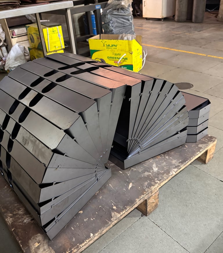 CNC bending and sheet metal folding services by Shreeji Enterprise in Vasai