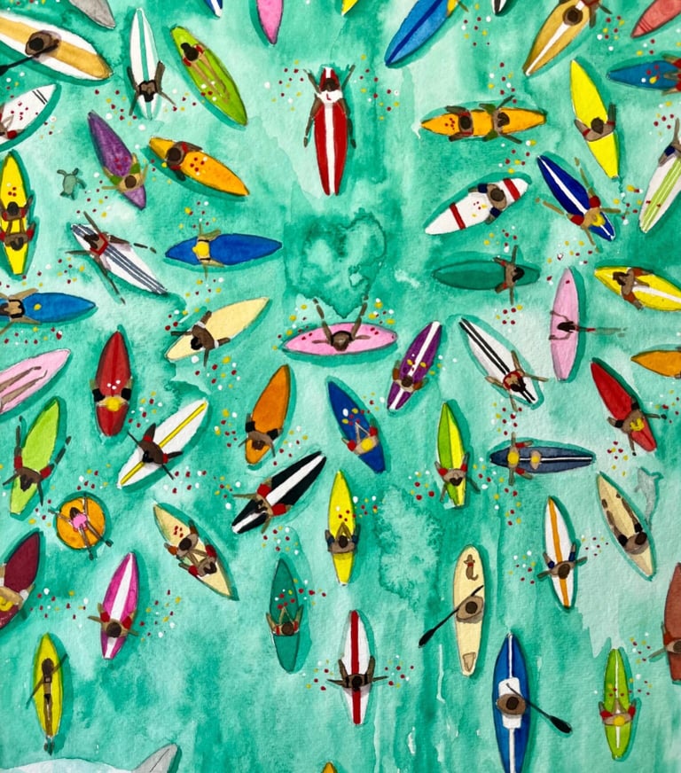 paddle out for lahaina