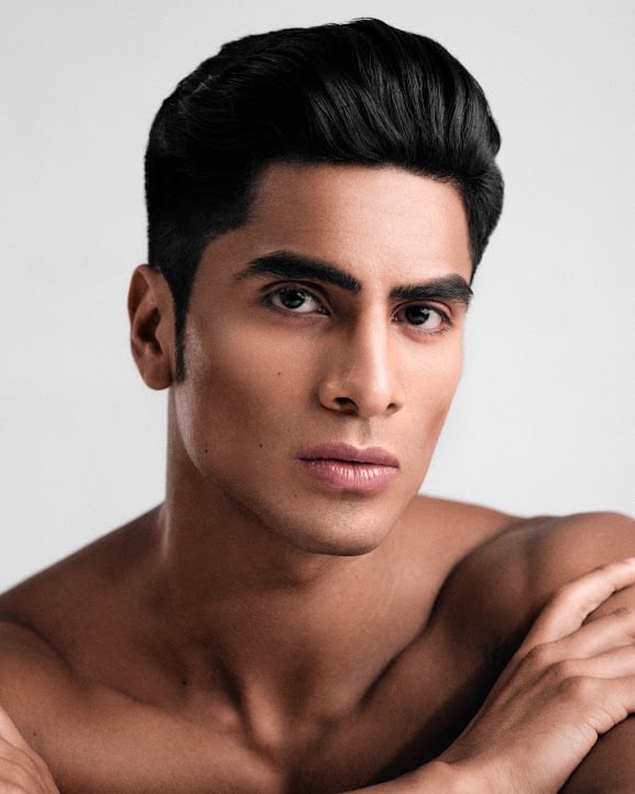 Dany Peña in a Beauty  campaign 