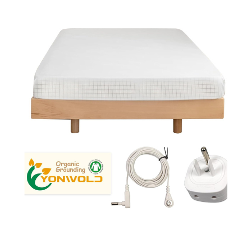 grounding sheet, earth grounding sheet for health, queen size grounding sheet, health and wellness