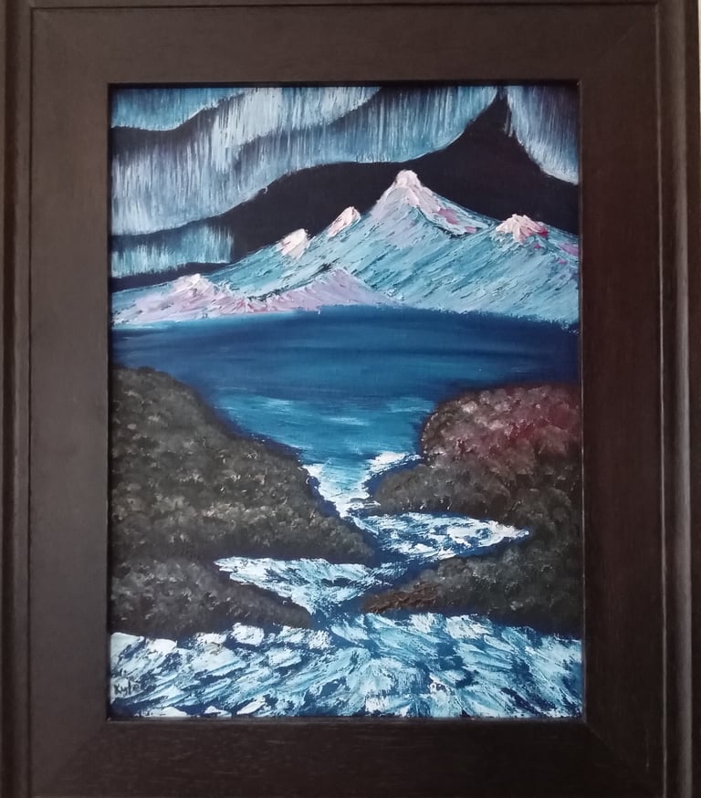 The Fairytale North (painting) Kylee Nicole Smith