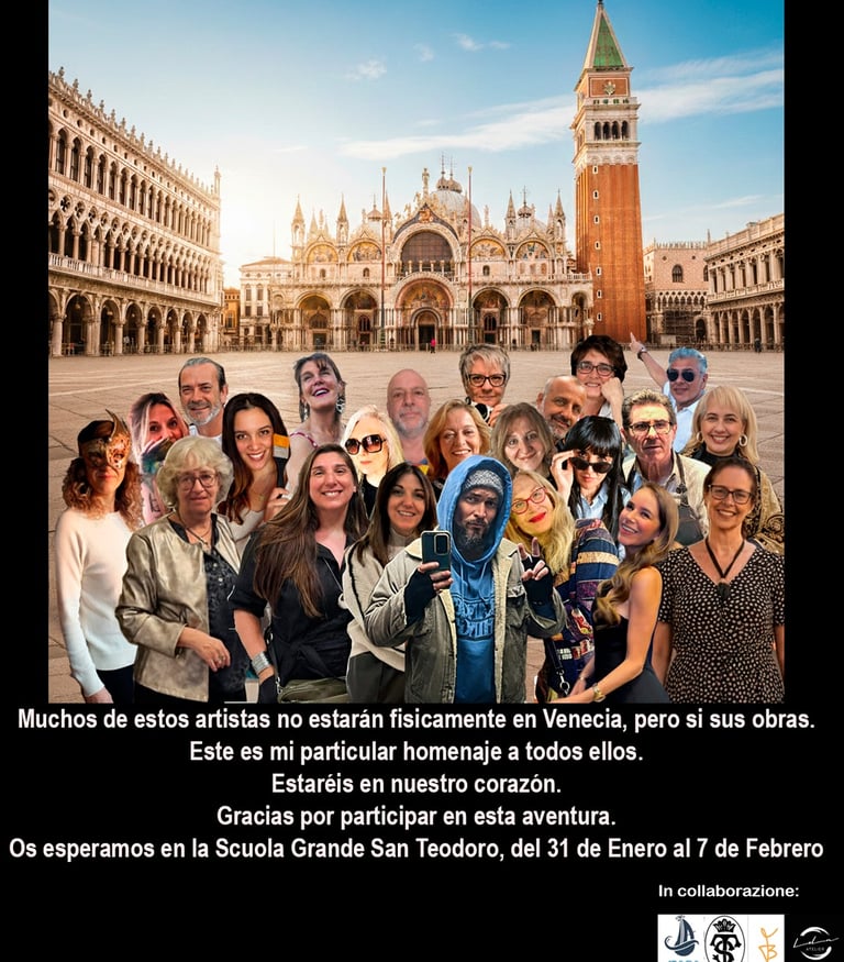 Exposiciòn Venecia todos los artistas