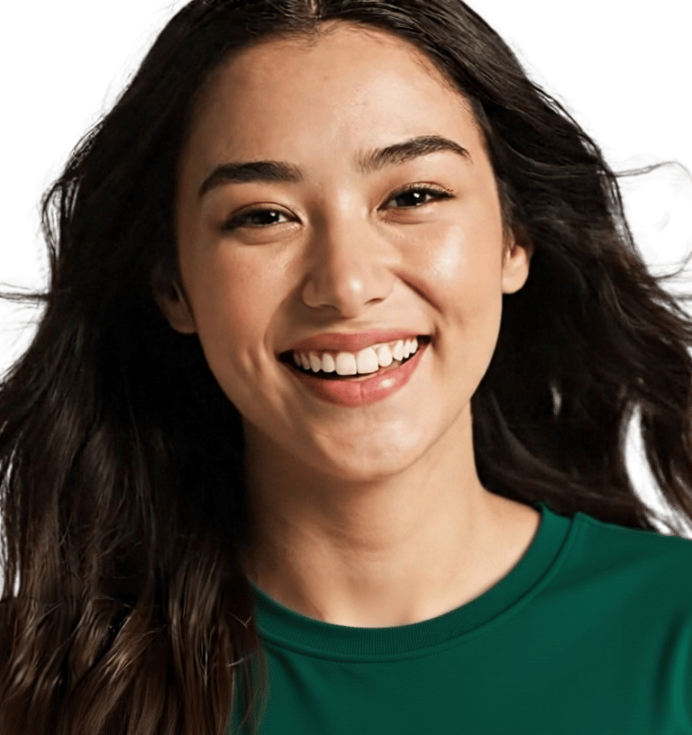 perfect smile made by best cosmetic dentist in malad west with teeth whitening