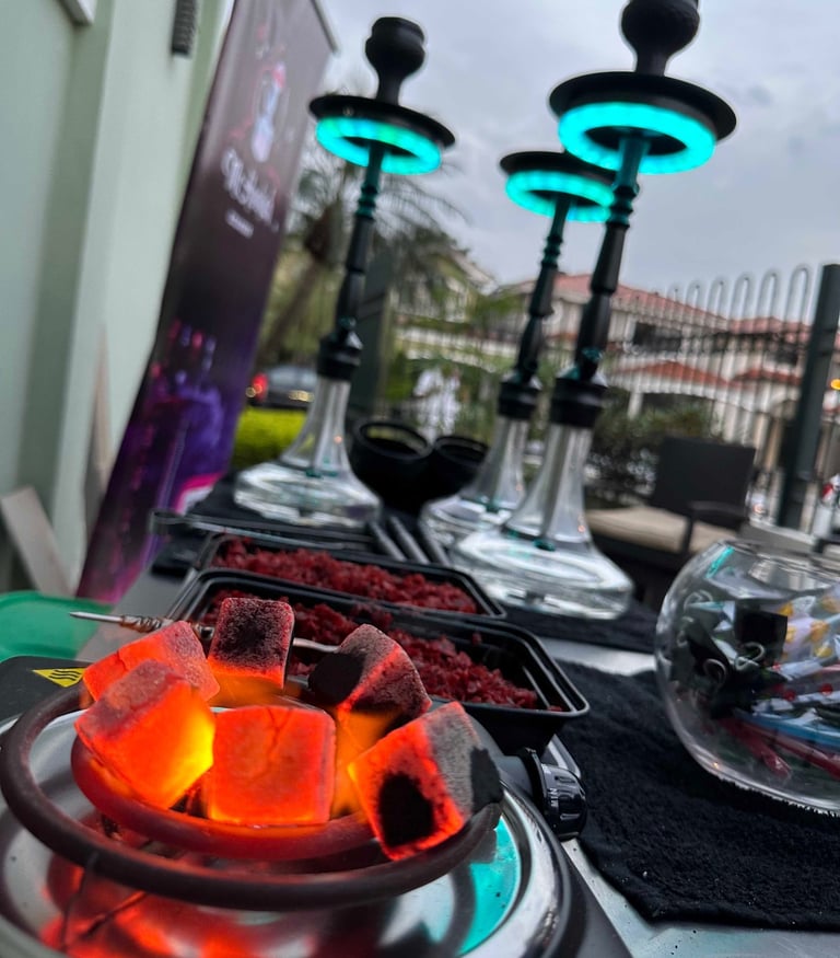 Pipa árabe, hookah, guayaquil, ecuador