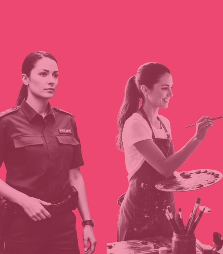 Linos kelias nuo uniformos prie kūrybos