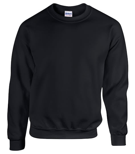 a plain black gildan sweatshirt