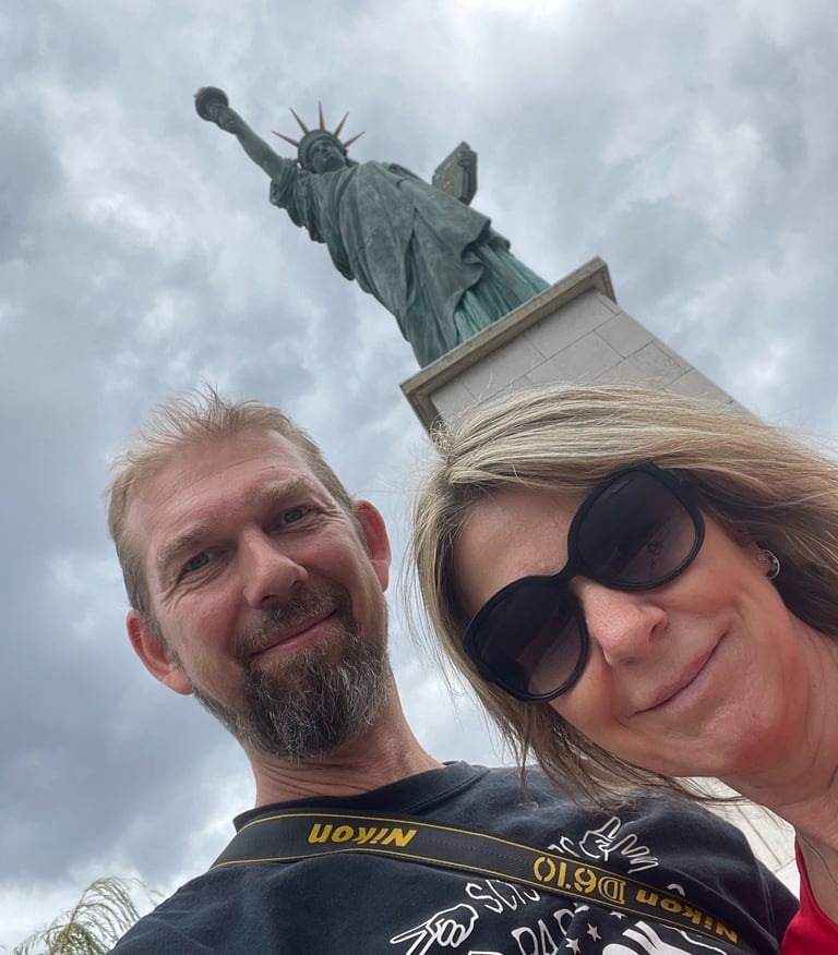 statue of liberty, Paris, France
