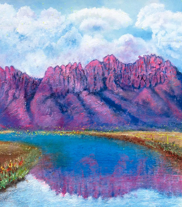 Summer View #2 by New Mexico Artist John Dick-Peddie