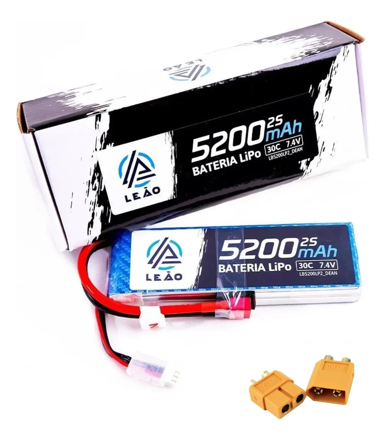 Bateria lipo 2S 5200mAh
